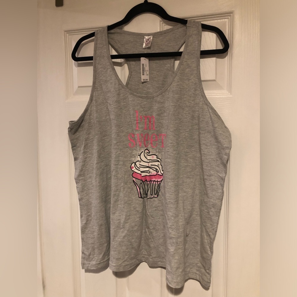 La Vie En Rose Racerback Tank Top